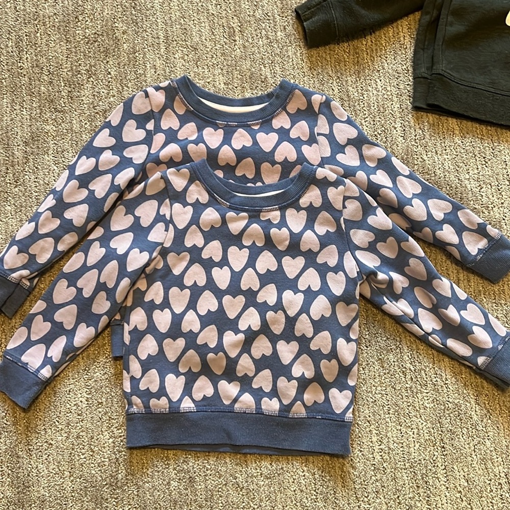 TWIN SET! Girls sweatshirts